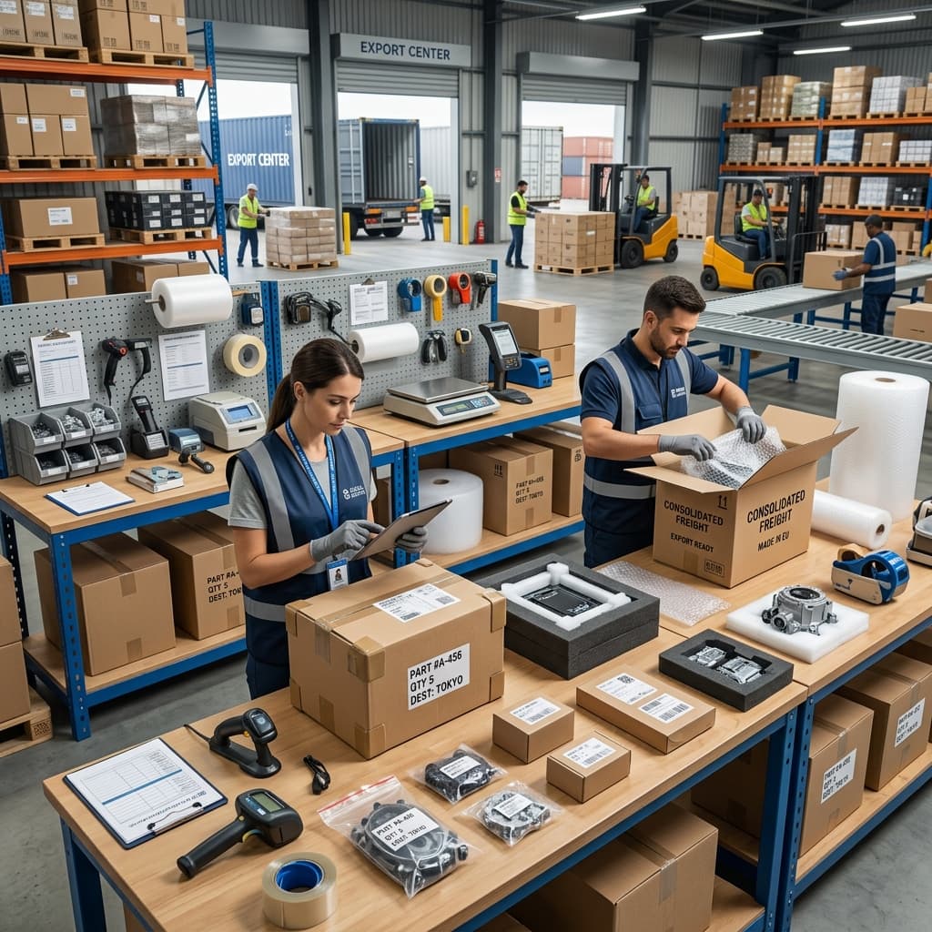 Cargo Consolidation & Premium Packaging